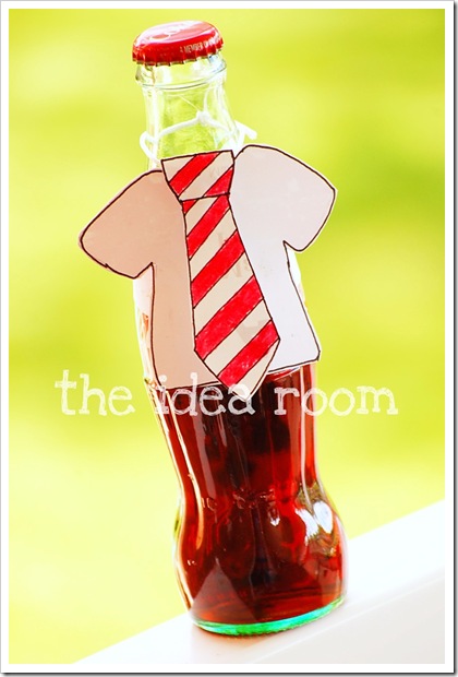  Give your soda bottle a little personality FATHERS DAY DIY SODA BOTTLE COVER UPS!!