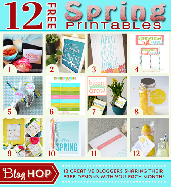 Spring-Printables-Free theidearoom.net