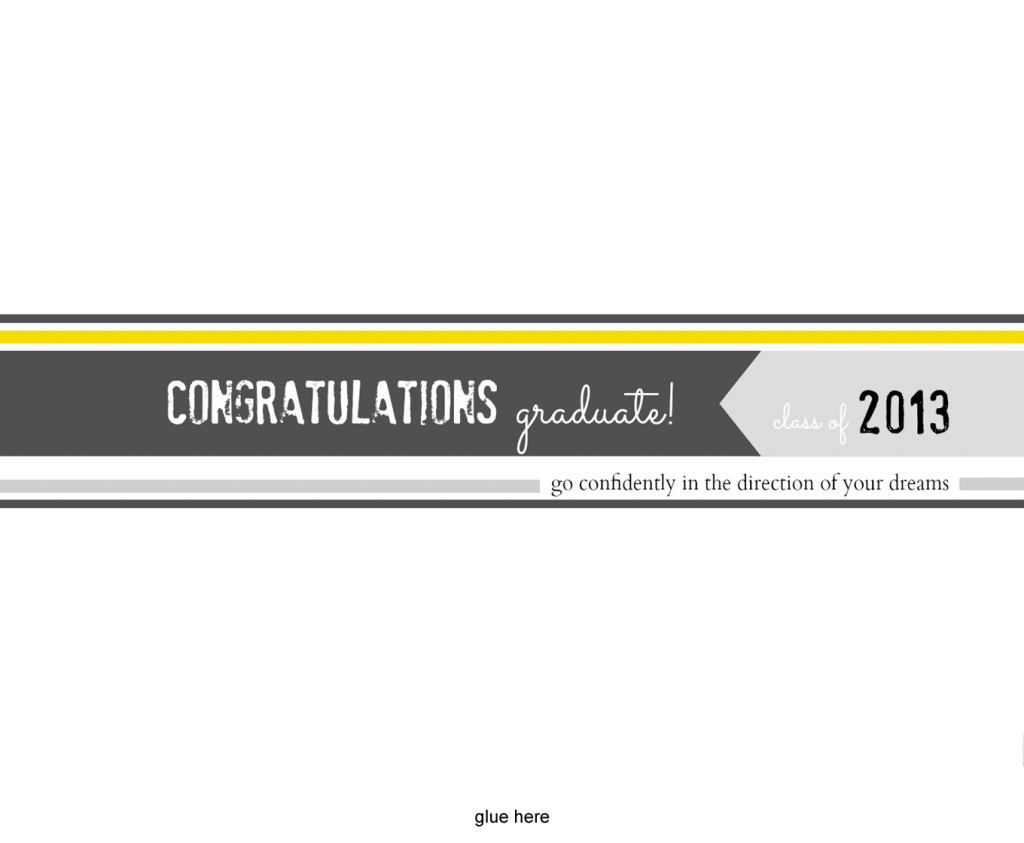 Graduation 2013 Rolo Label