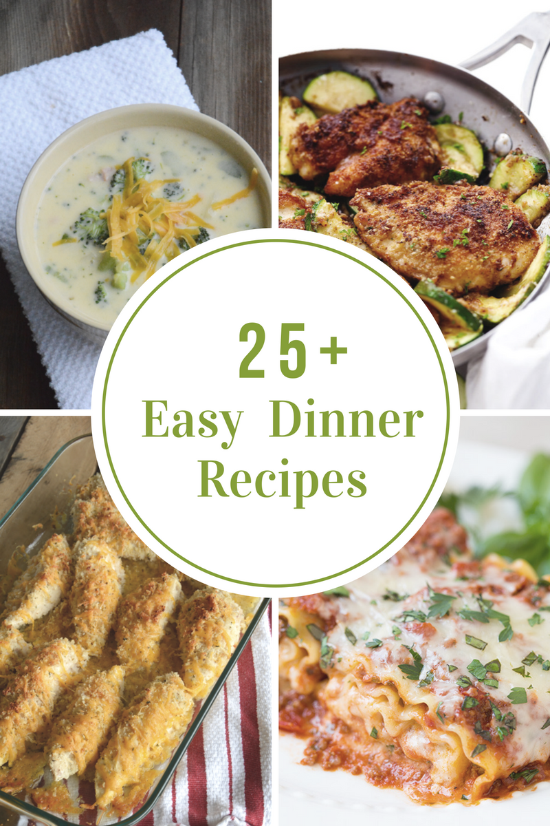Easy Weeknight Dinner Recipes - The Idea Room
