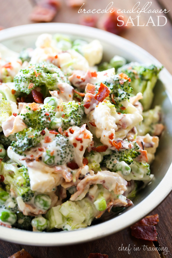 Broccoli-Cauliflower-Salad