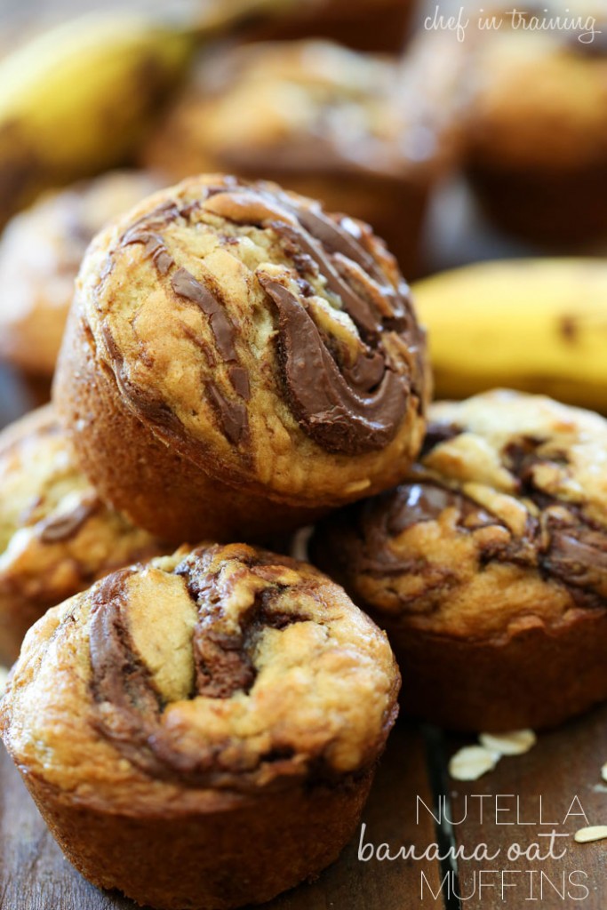 Nutella-Banana-Oat-Muffins