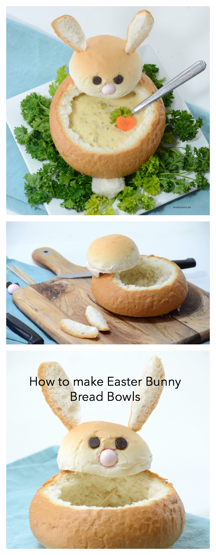 Easter Bunny Bread Bowl The Idea Room