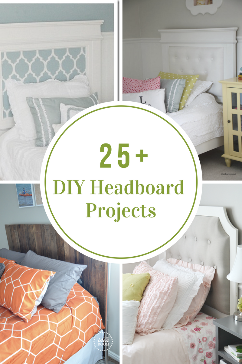 DIY Headboard Project Ideas - The Idea Room