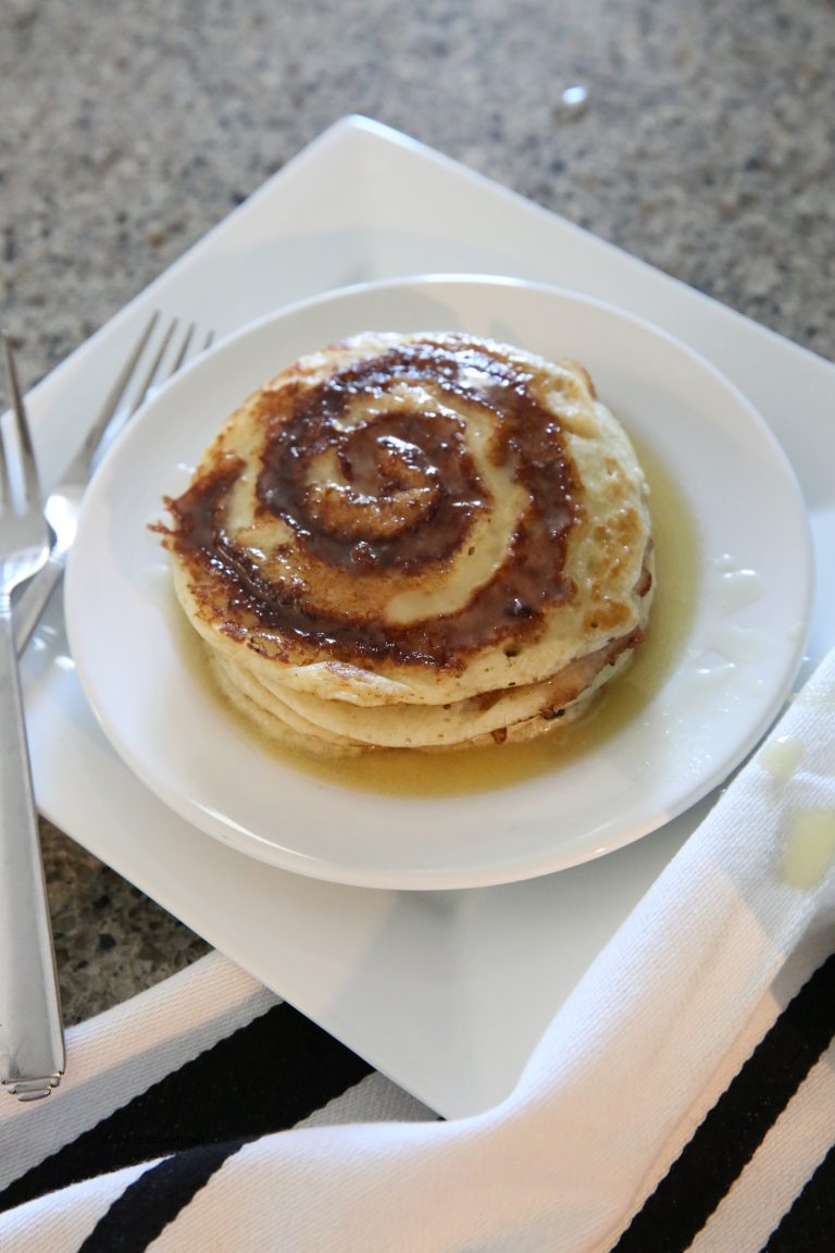 Quick and Easy Homemade Cinnamon Swirl Pancakes Recipe The Idea Room