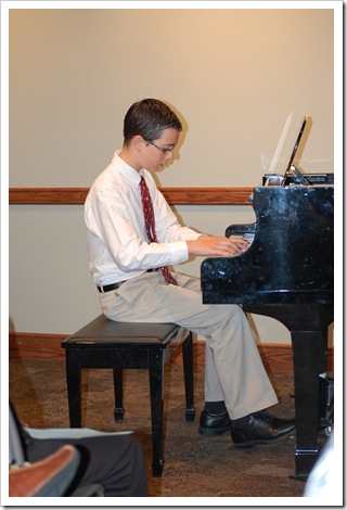 J Piano recital 2011