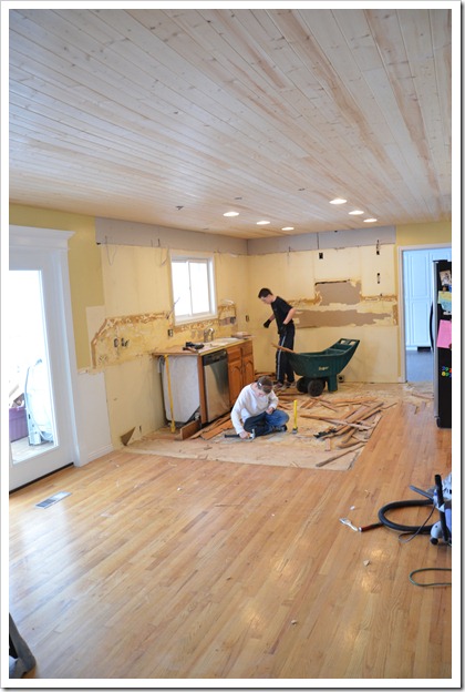 kitchen tear out 1