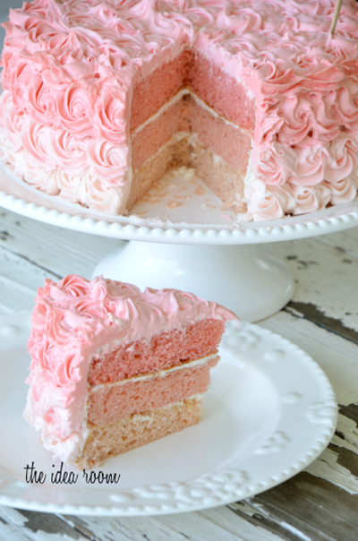 Rosette Layer Cake