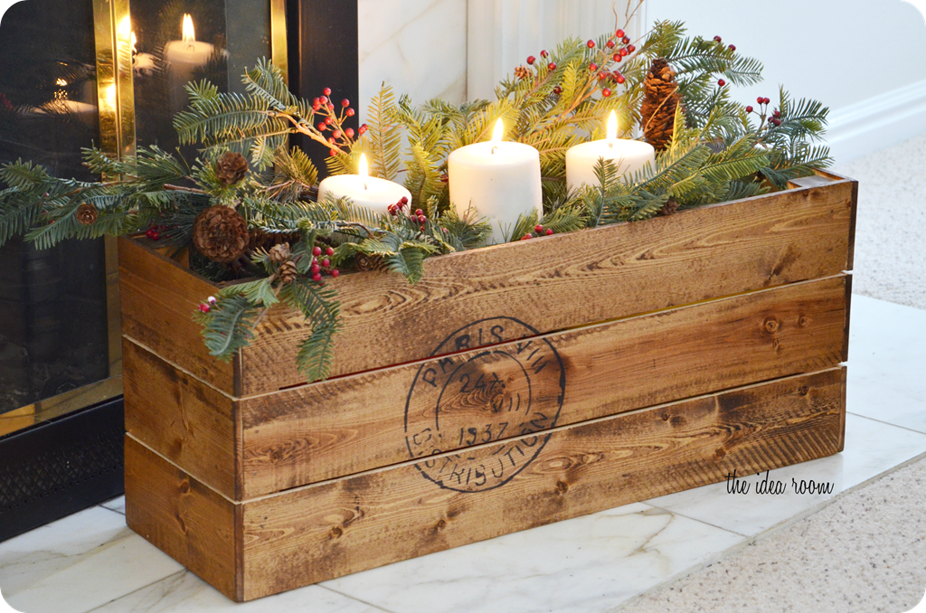 Vintage Diy Crate, Wooden Crate Box Ideas