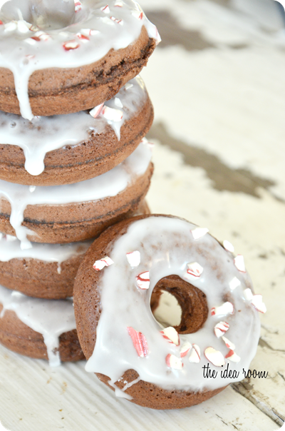 Peppermint-Donuts