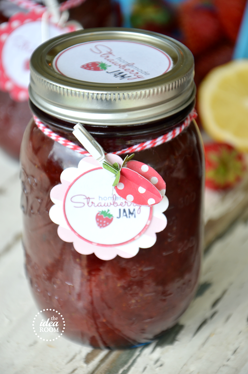 Strawberry-Jam-label
