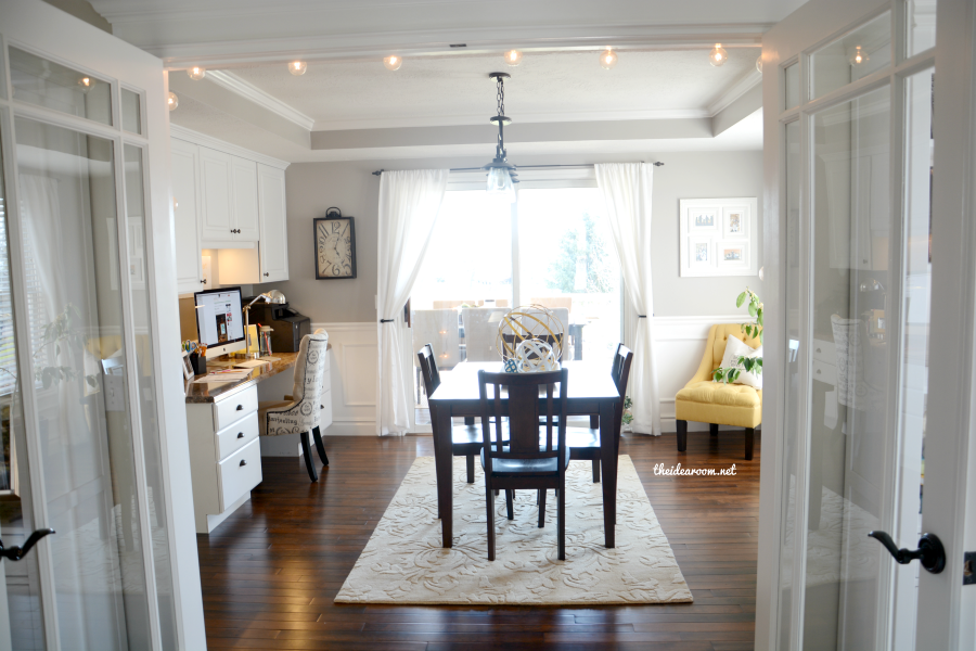 Office Craft Room Tour The Idea, Dining Room Craft Combo