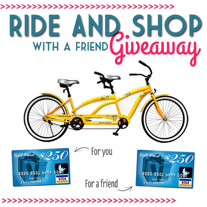 Tandem Bike & 250 Visa Gift Card Giveaway The Idea Room