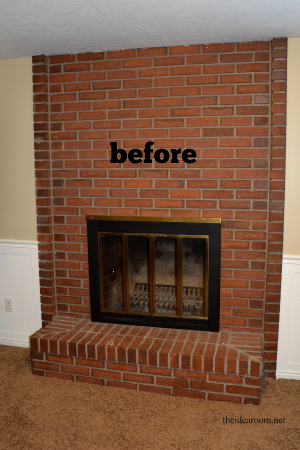 Diy Fireplace Mantel The Idea Room, How To Build A Brick Wood Stove Surround