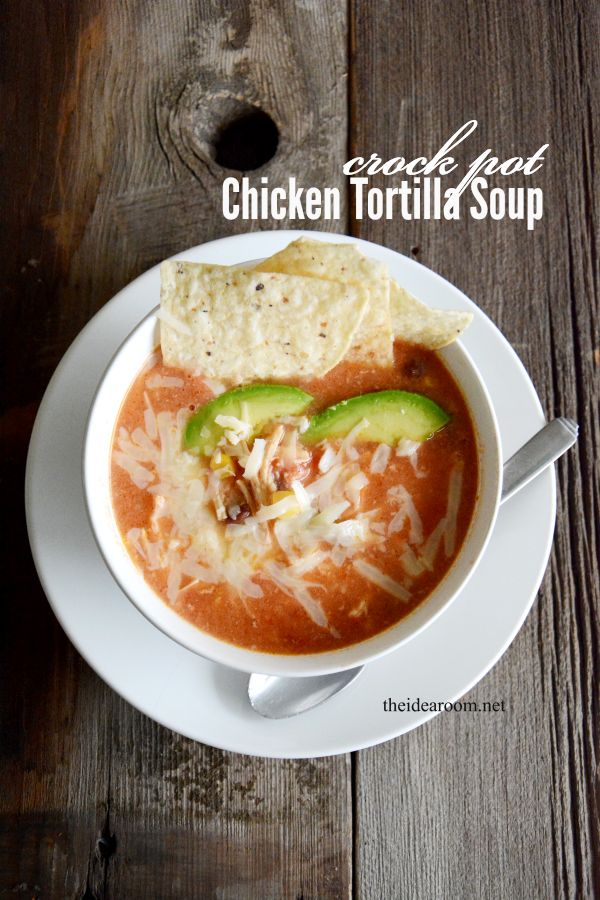Crockpot Chicken Tortilla Soup Recipe Crockpot Chicken Tortilla Soup Recipe