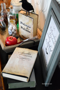 How to Make a Printable Halloween Potions Book Cover - The Idea Room