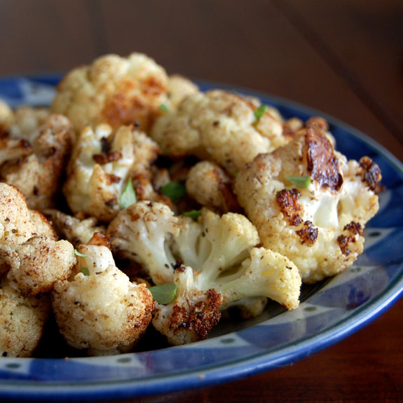 roasted cauliflower The Idea Room