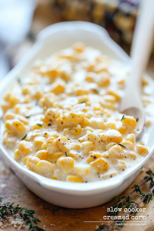 slow cooker creamed corn