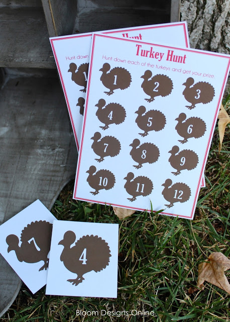 Turkey Hunt Thanksgiving Game