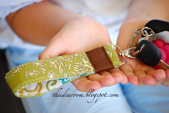fabric key chain