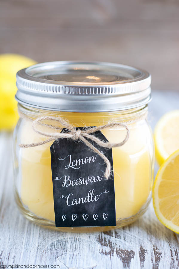 DIY-Lemon-Beeswax-Candle