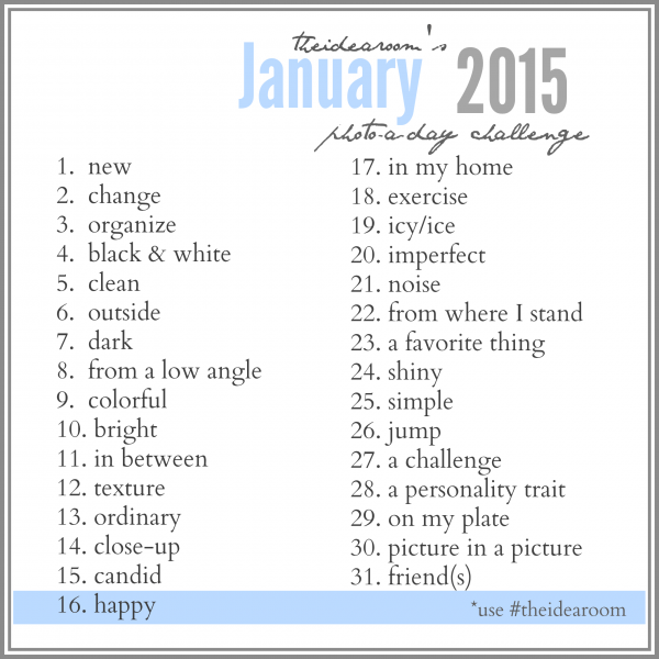 January Photo A Day 2015 - The Idea Room