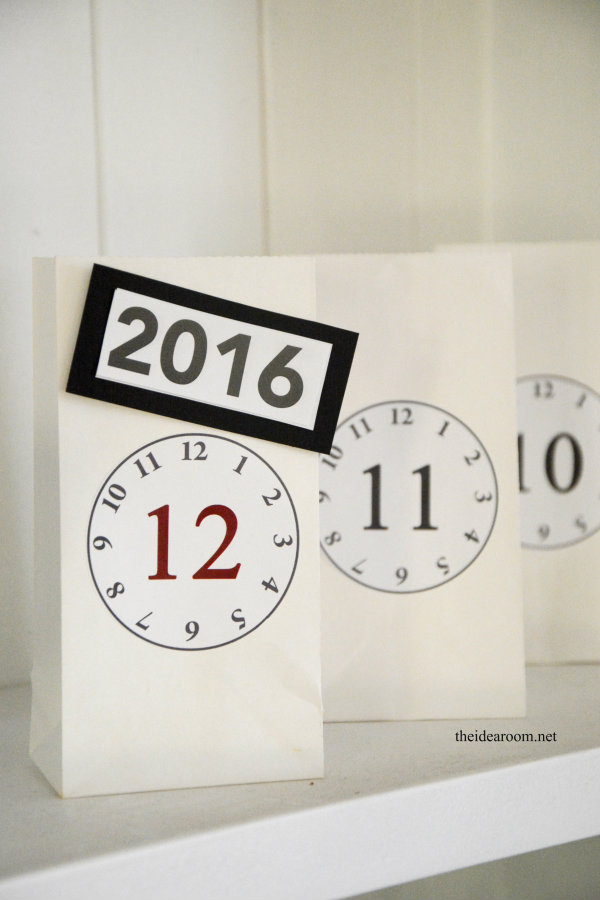 New Years Eve Countdown Bags 2