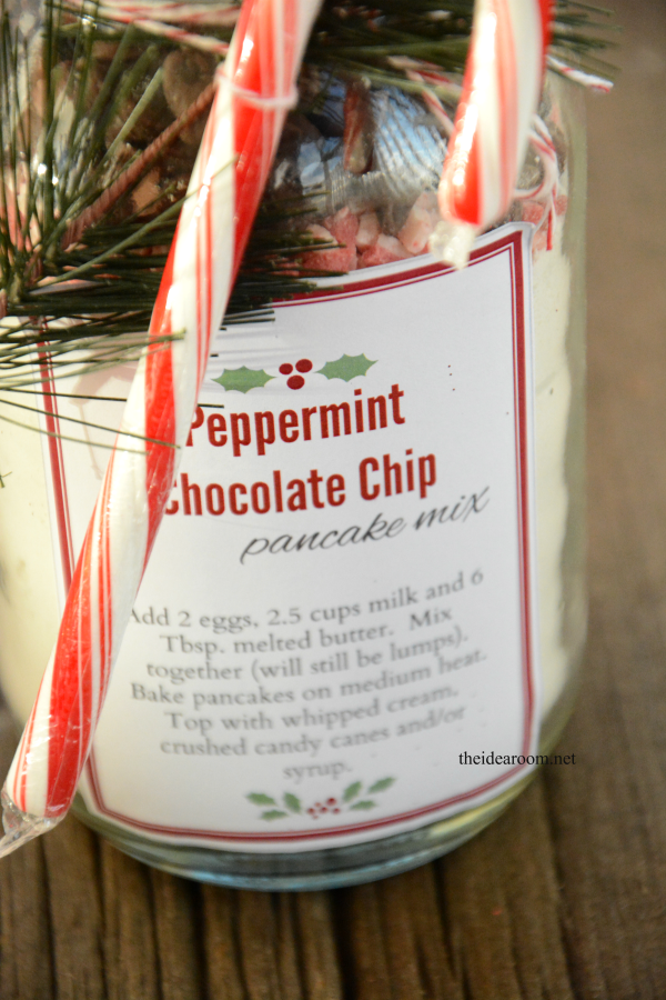 Peppermint Chocolate Chip Pancake Mix 1