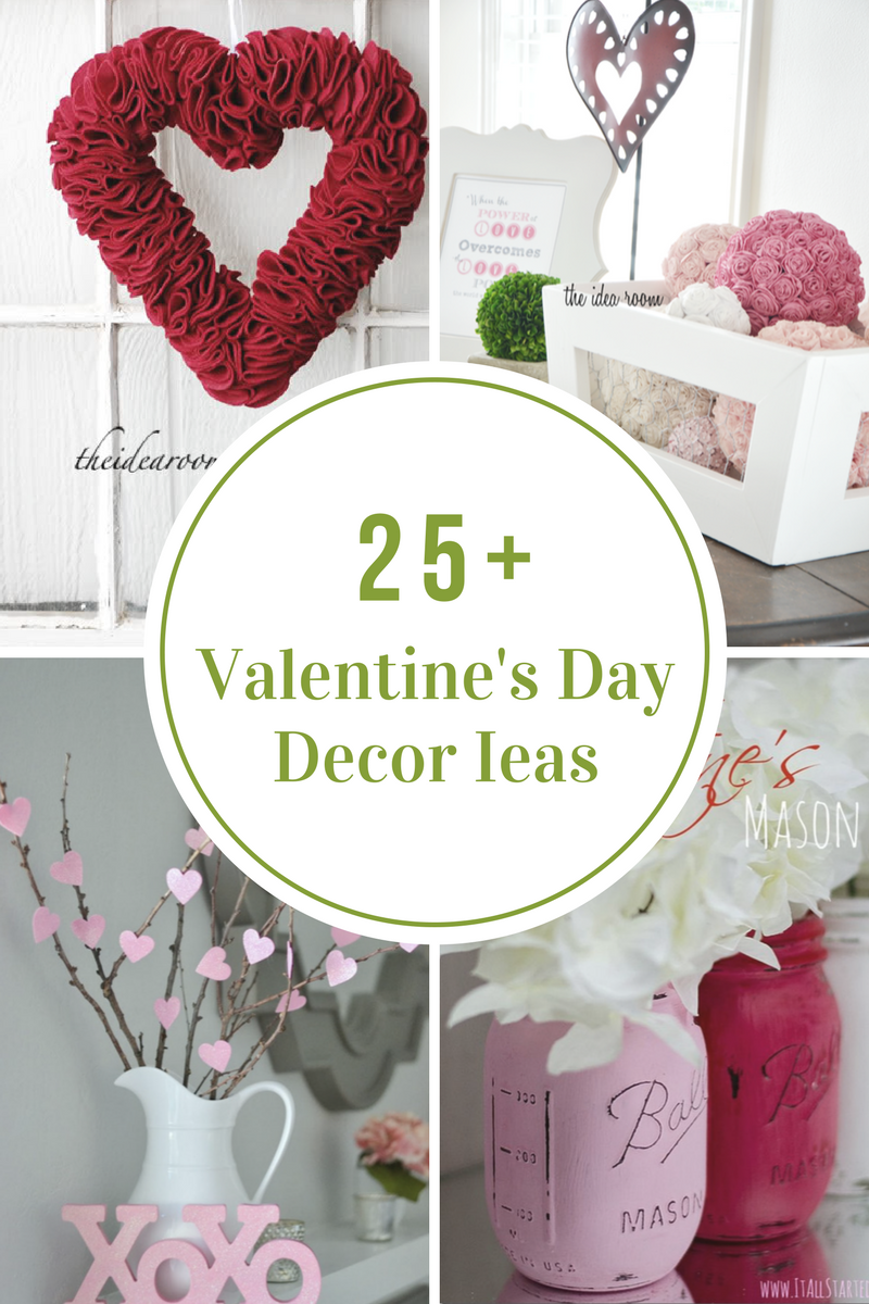 Valentine S Day Decor Round Up The, How To Decorate For Valentine Signs