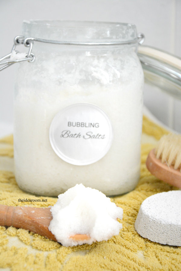 Bubbling Bath Salts The Idea Room