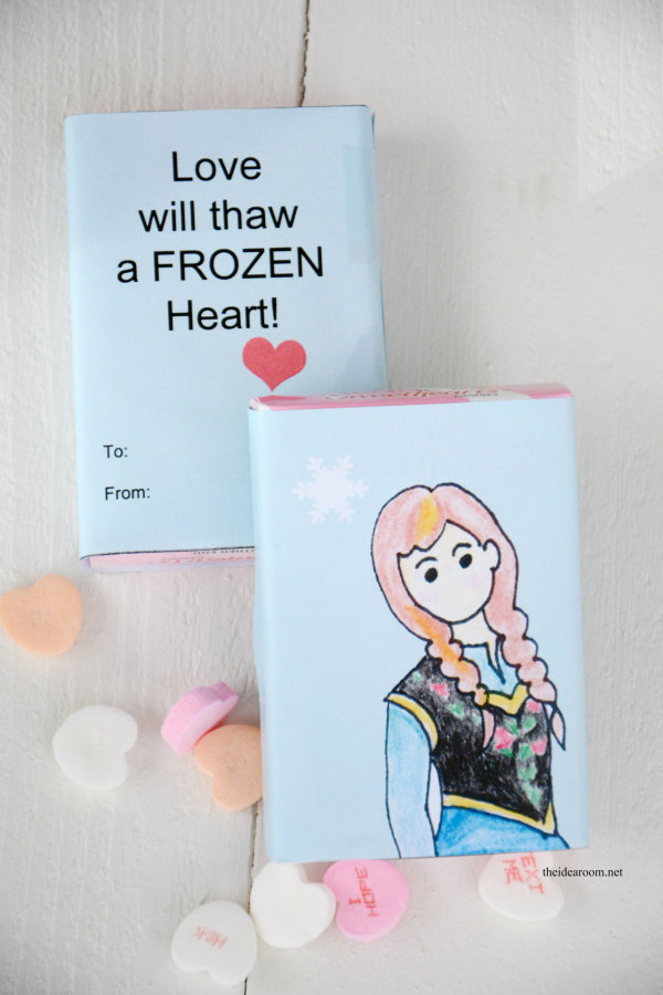 printable frozen valentines 2