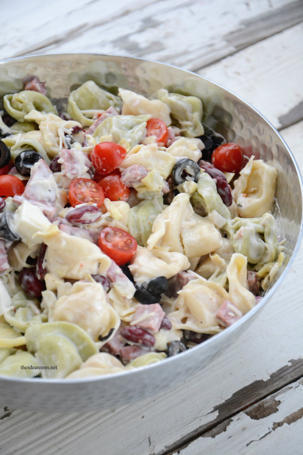 ColdTortelliniSalad 3 The Idea Room