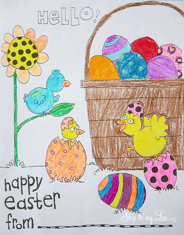 Easter-Coloring-Page