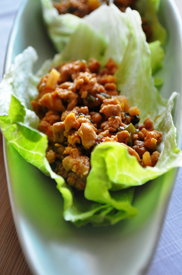 gluten free asian lettuce wraps