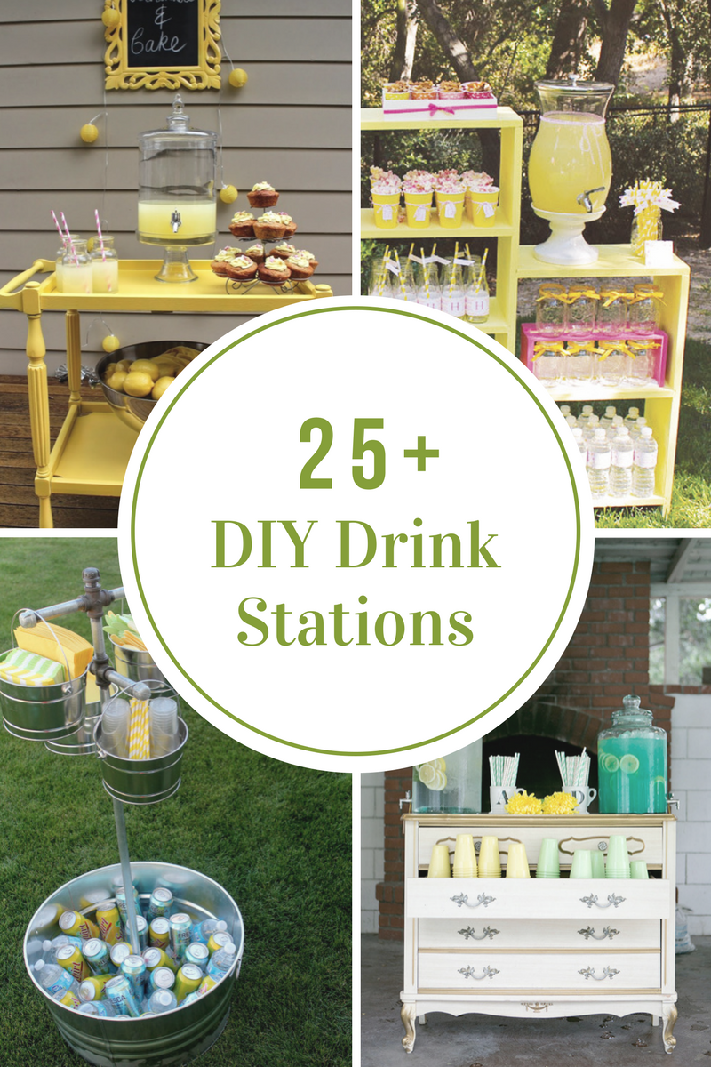 DIY Drink Stations - The Idea Room