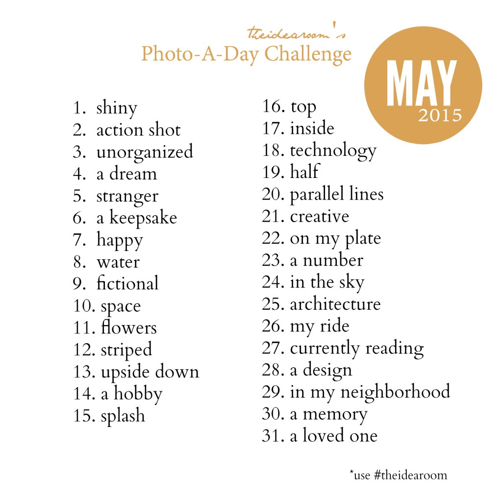 May Photo A Day Challenge 2015
