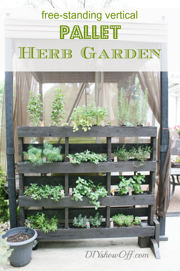Outdoor Herb Garden Ideas The Idea Room, Diy Outdoor Vertical Herb Garden