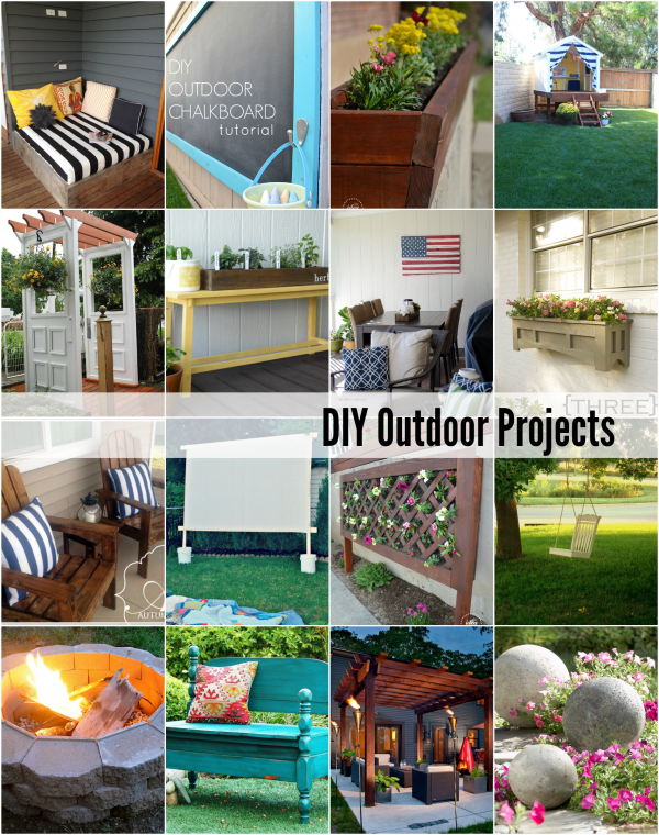 20 DIY Outdoor Projects The Idea Room