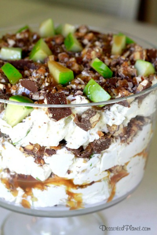 Apple-Snickers-Trifle
