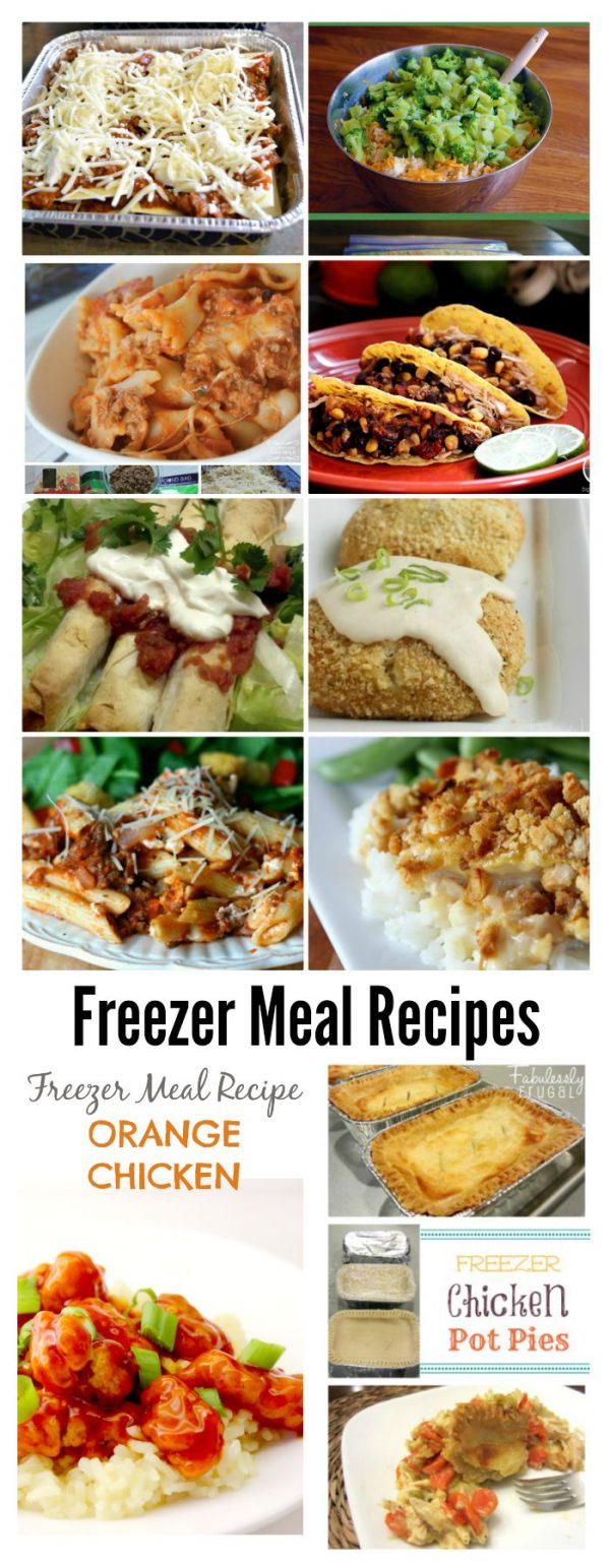 Freezer Meal Recipes - The Idea Room
