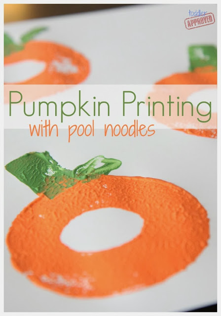pumpkin pool noodle printing