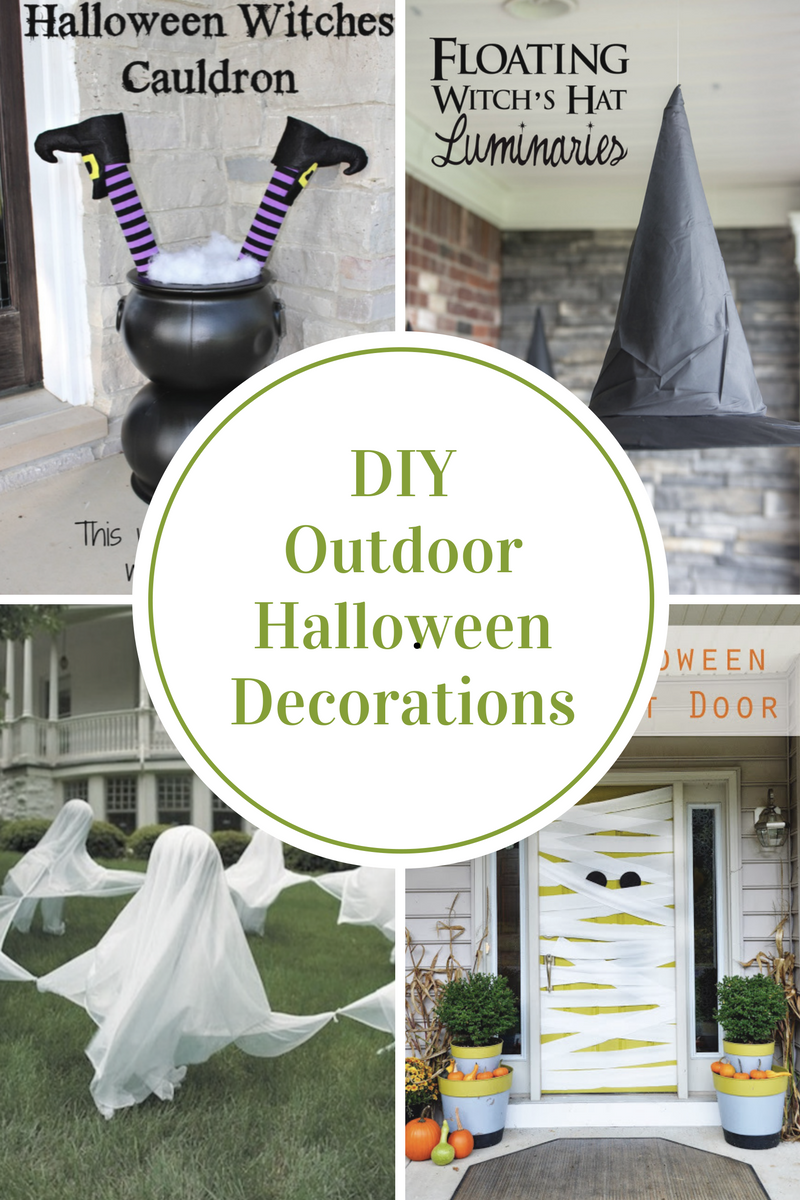 DIY Outdoor Halloween Decorations The Idea Room