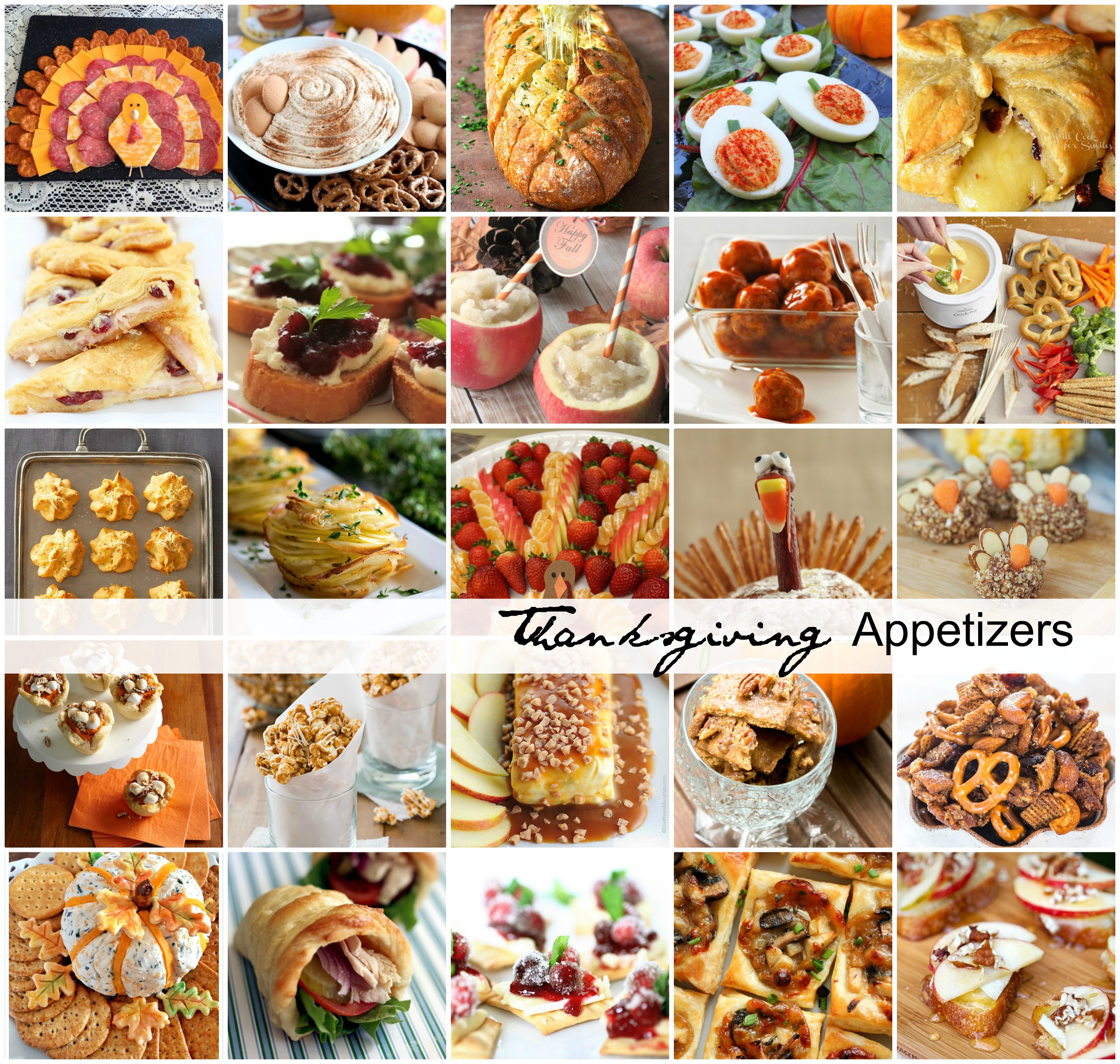Thanksgiving | I love to have Thanksgiving Appetizers for my guests to munch on while they are waiting for the actual meal to be cooked.
