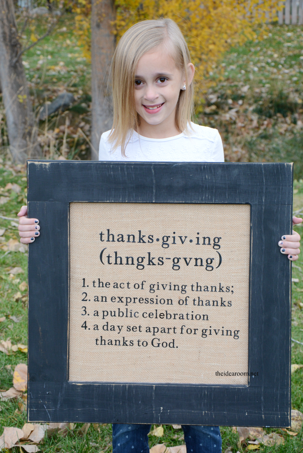 Thanksgiving Sign a