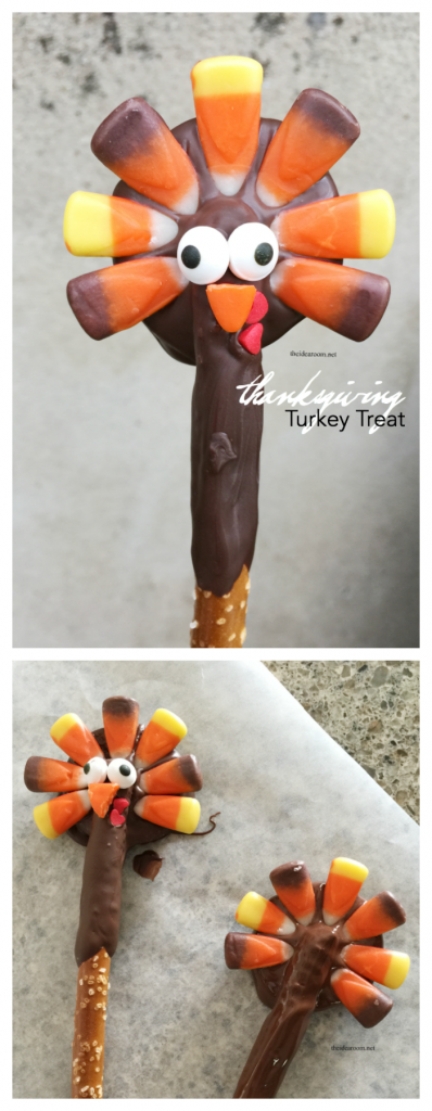 Thanksgiving | Make this fun Thanksgiving Turkey treat with the kids this Thanksgiving Holiday. Makes a fun gift idea for the kids or your family and friends. 