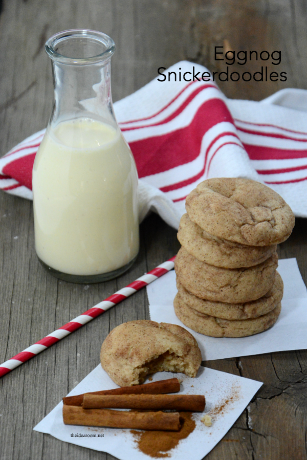 Eggnog Snickerdoodles The Idea Room
