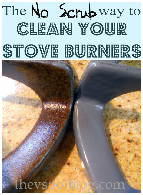 How to clean stove burners