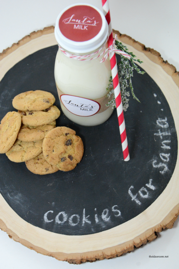 Santa’s Cookies and Milk The Idea Room