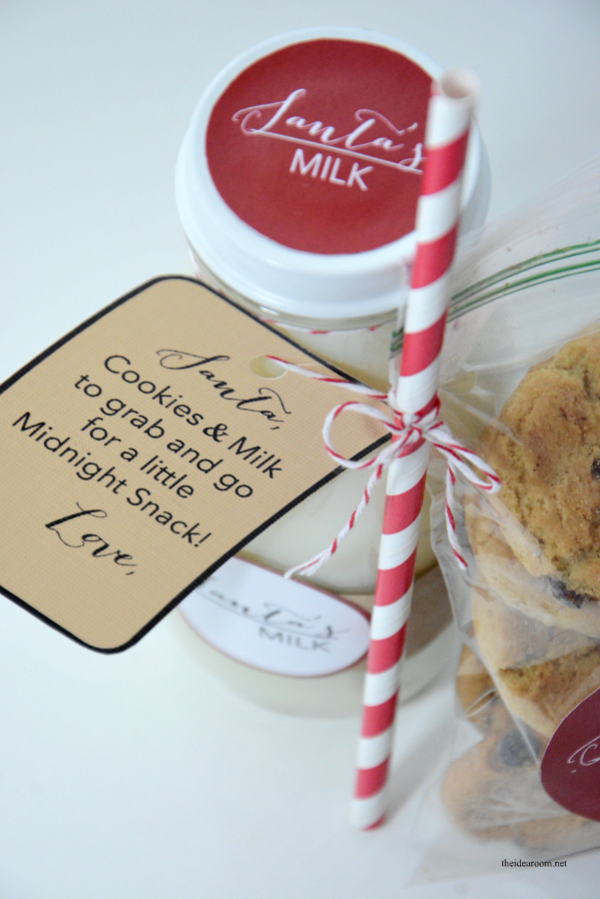 Santa’s Cookies and Milk The Idea Room