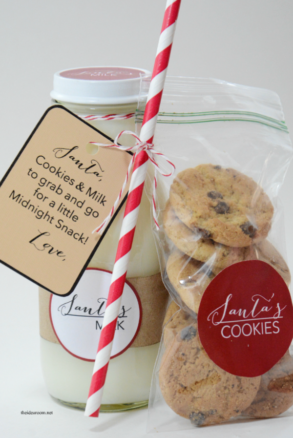 Santa’s Cookies and Milk The Idea Room